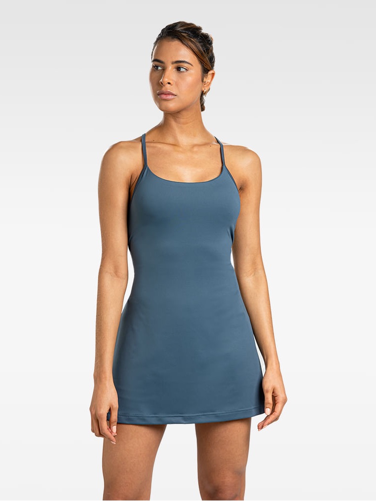 Reebok Lux Strappy Dress, Size 2xs